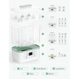 Momcozy 8-in-1 Electric Steam Baby Flaske Sterilizer