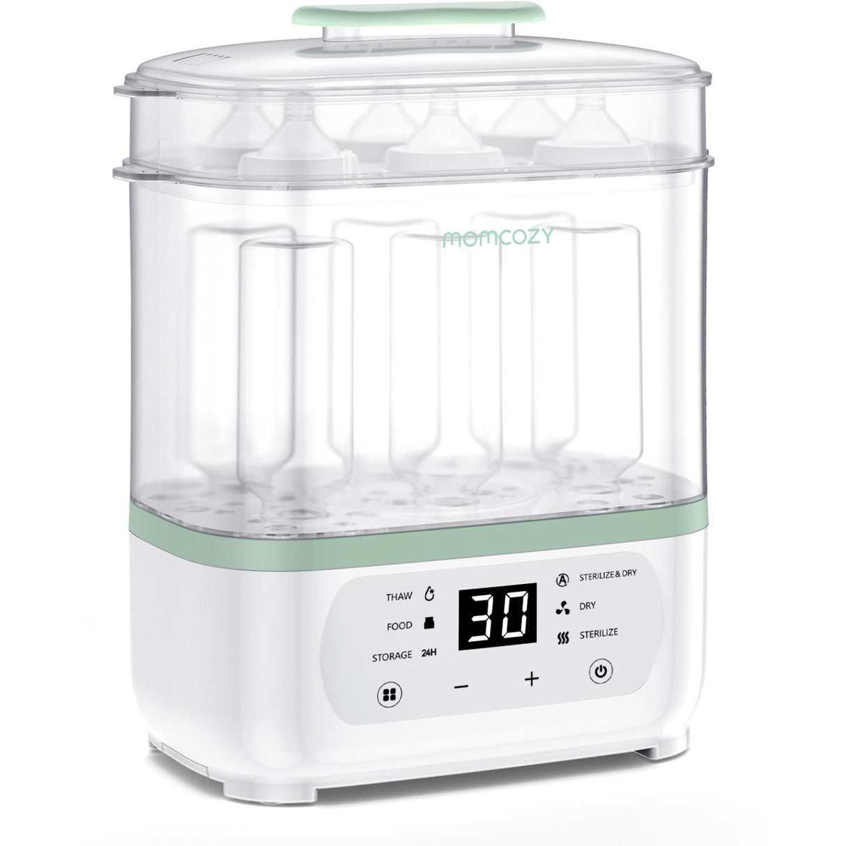 Momcozy 8-in-1 Electric Steam Baby Flaske Sterilizer