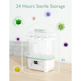 Momcozy 8-in-1 Electric Steam Baby Flaske Sterilizer