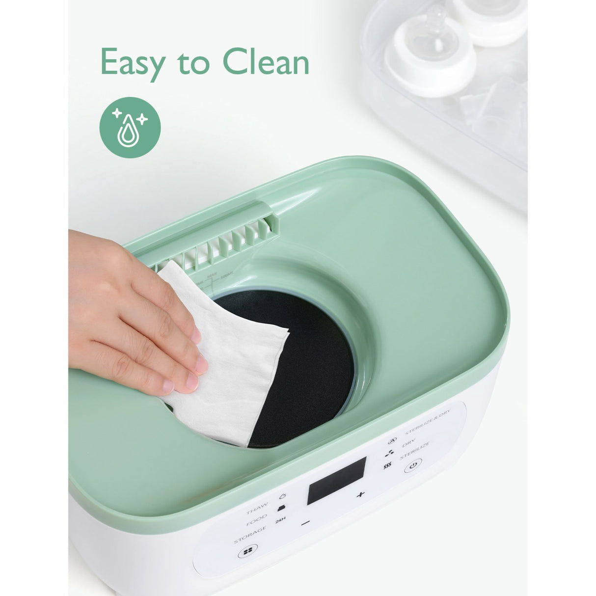 Momcozy 8-in-1 Electric Steam Baby Flaske Sterilizer