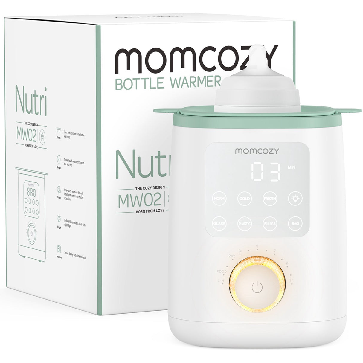 Momcozy MW02 Nutri Smart Analog Baby Flaske Warmer