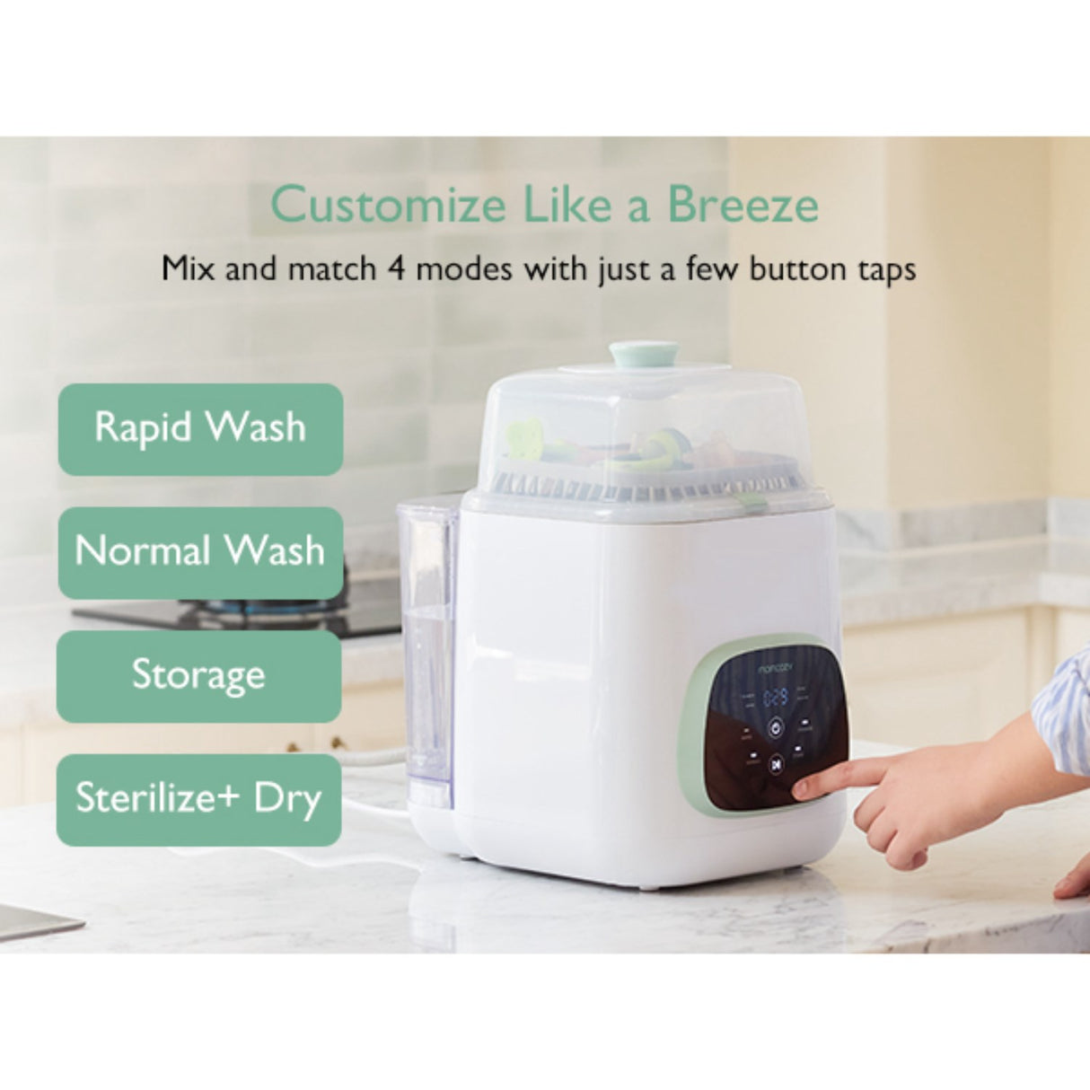 Momcozy KleanPal Pro Baby Flaske Washer
