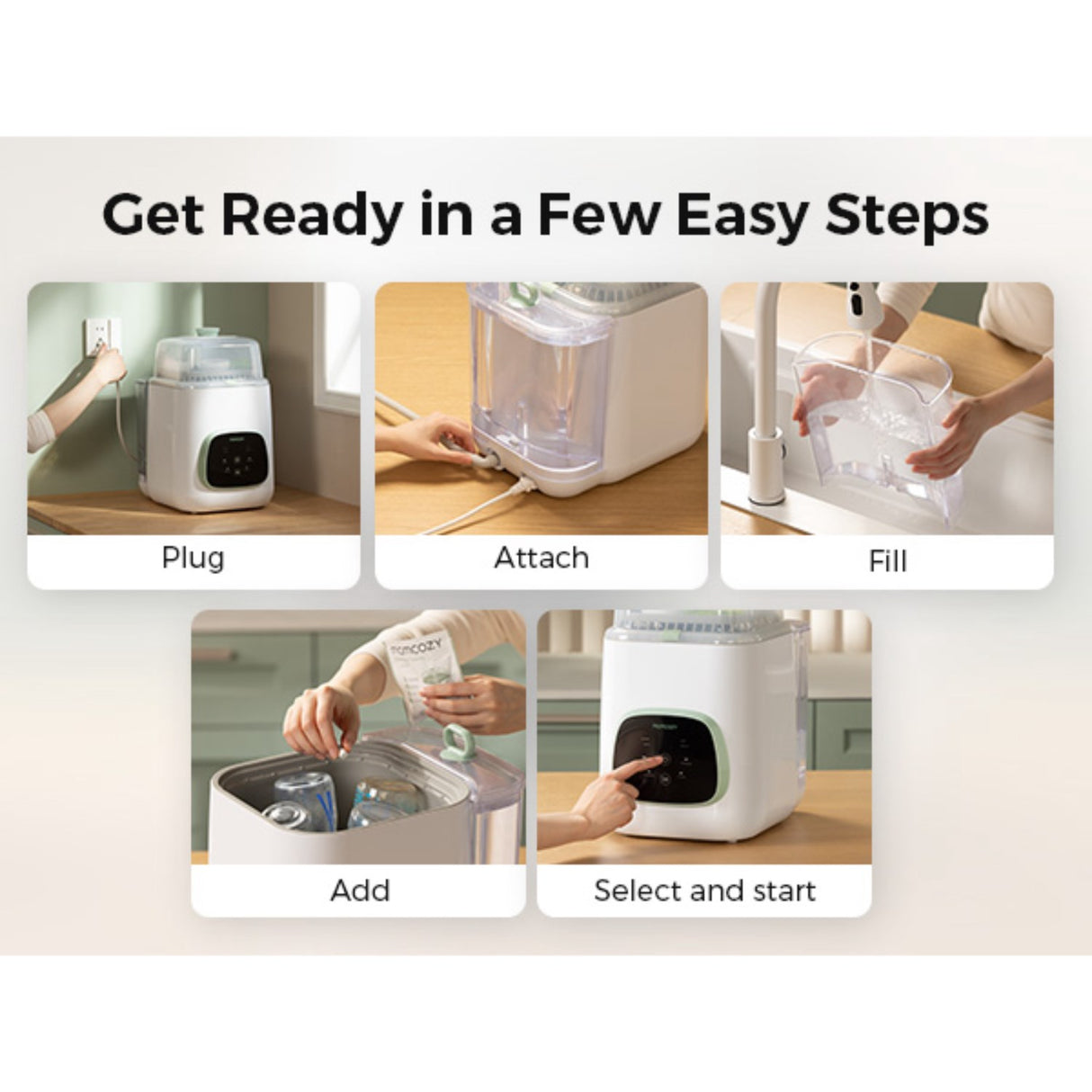 Momcozy KleanPal Pro Baby Flaske Washer