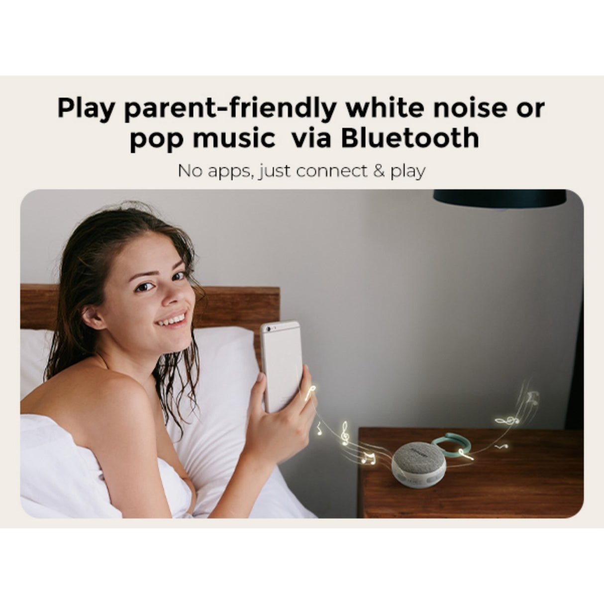 Momcozy Portable Sound Maskin With Night Light