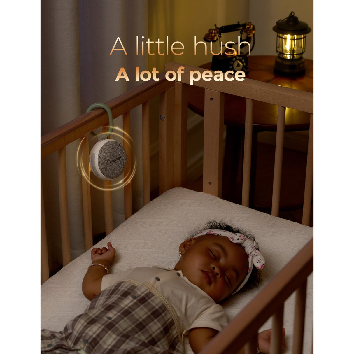 Momcozy Portable Sound Maskin With Night Light