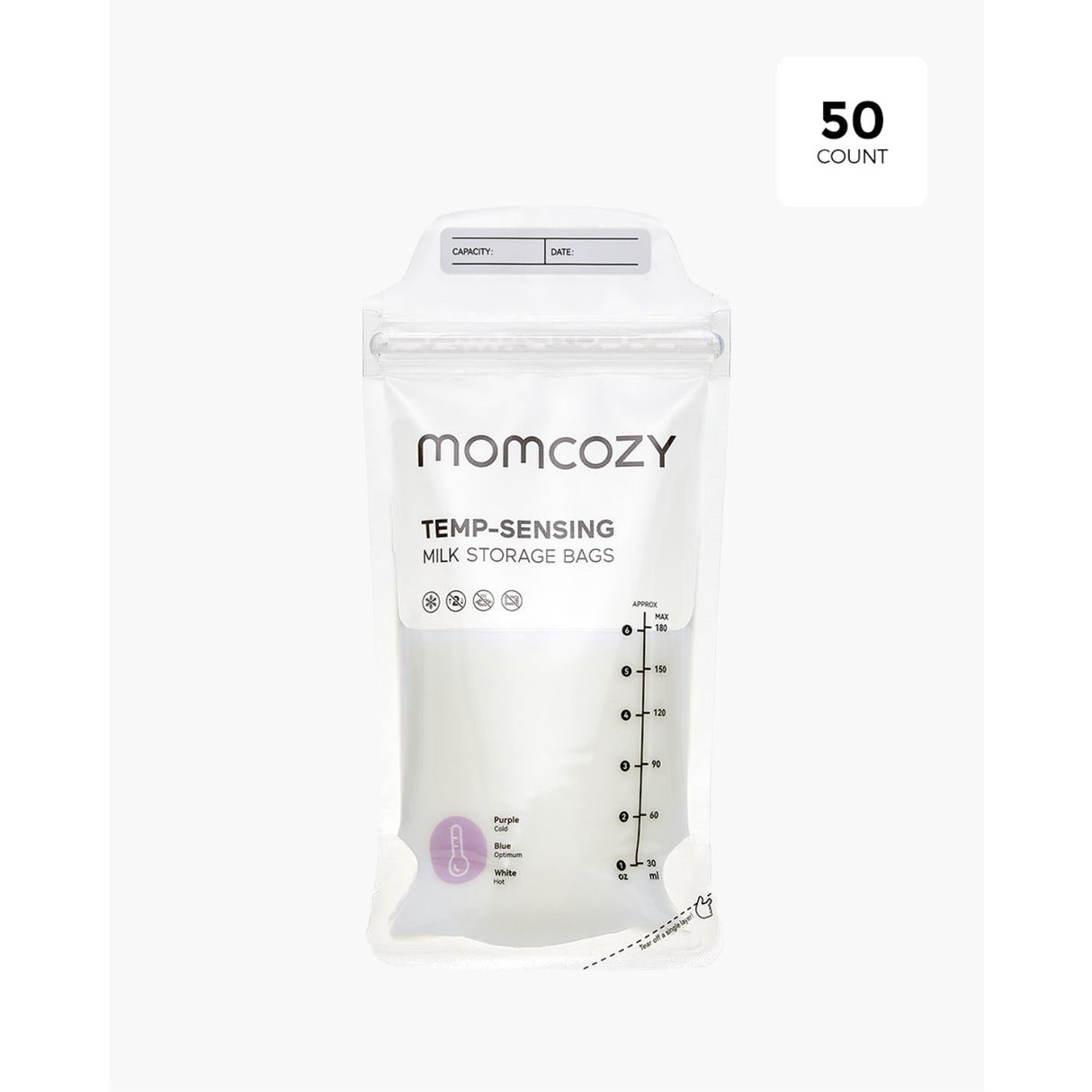 Momcozy Brystmælk Veske 50-Pack