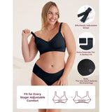Momcozy Black YN21 Maternity Nursing BH