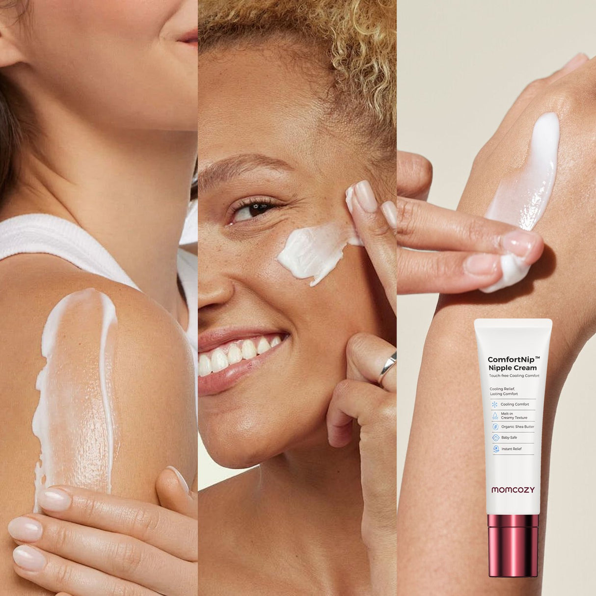 Momcozy 100% Natural Nipple Cream, Vegan Lanolin-free Nipple Butter