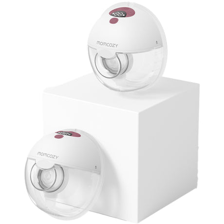 Momcozy Red M5 Wearable Breast Pump Dobbel Pakke