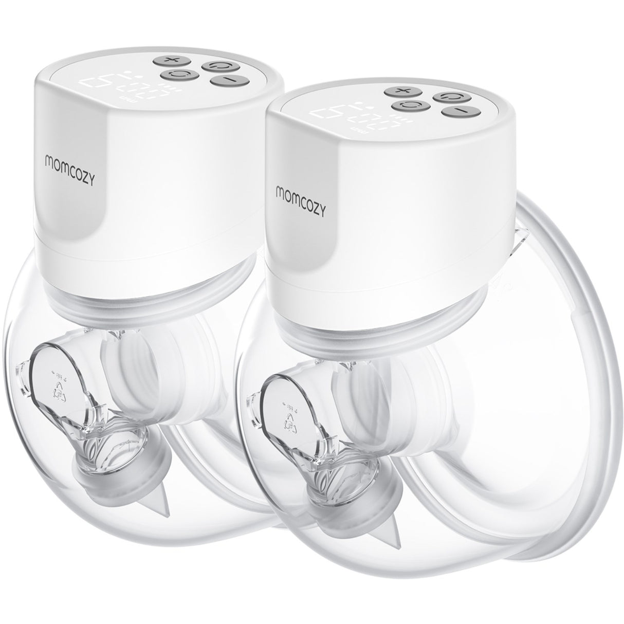 Momcozy Grey S12 Pro Wearable Breast Pump Dobbel Pakke