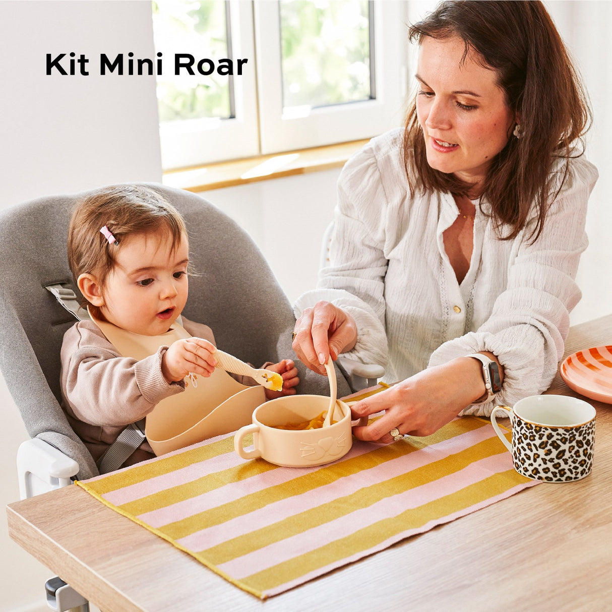 Babymoov Mini Roar Baby First Meal Sett
