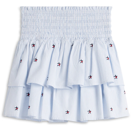 Tommy Hilfiger Sweet Blue Stripes Star Stripes Skjørt