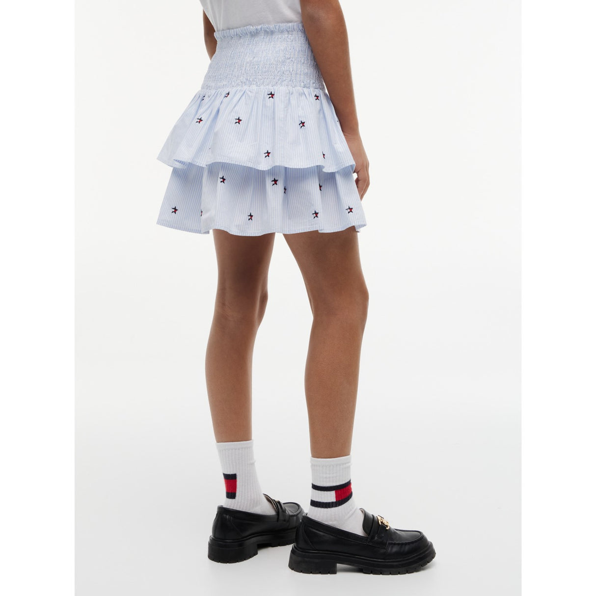 Tommy Hilfiger Sweet Blue Stripes Star Stripes Skjørt
