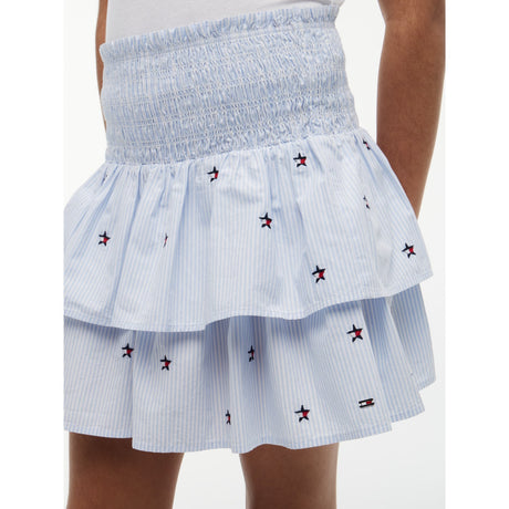 Tommy Hilfiger Sweet Blue Stripes Star Stripes Skjørt