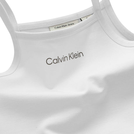 Calvin Klein Bright White Punto Stropp Topp