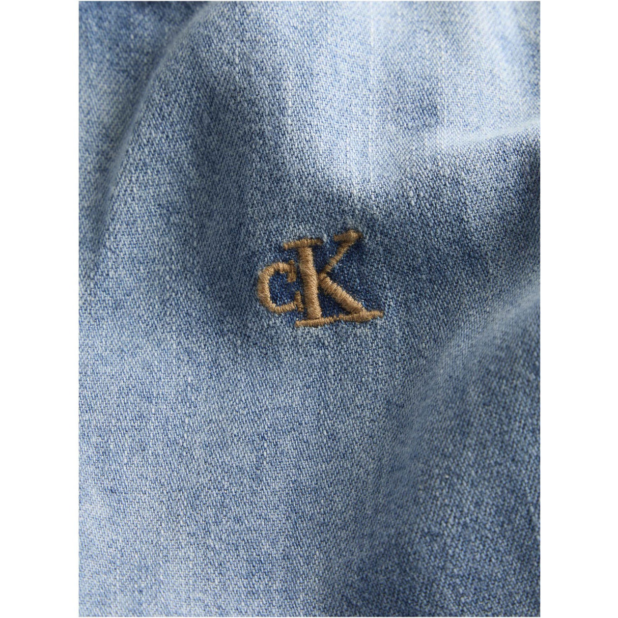 Calvin Klein Andrew Wash Denim Sleeveless Kjole