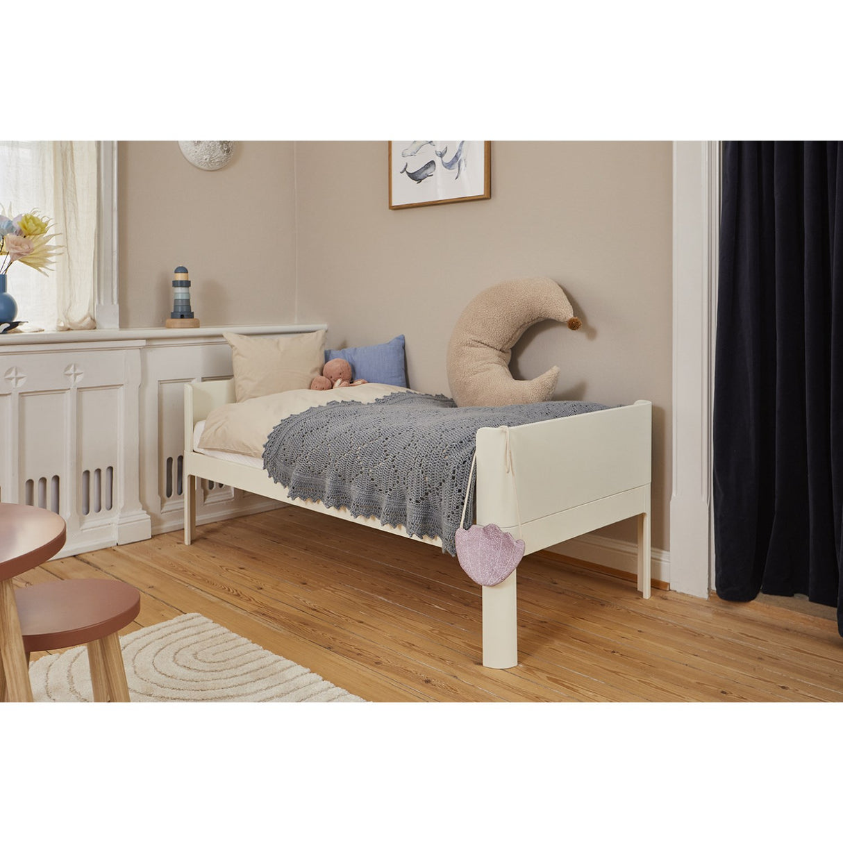 FLEXA Warm Gray Dawn Sengetøy