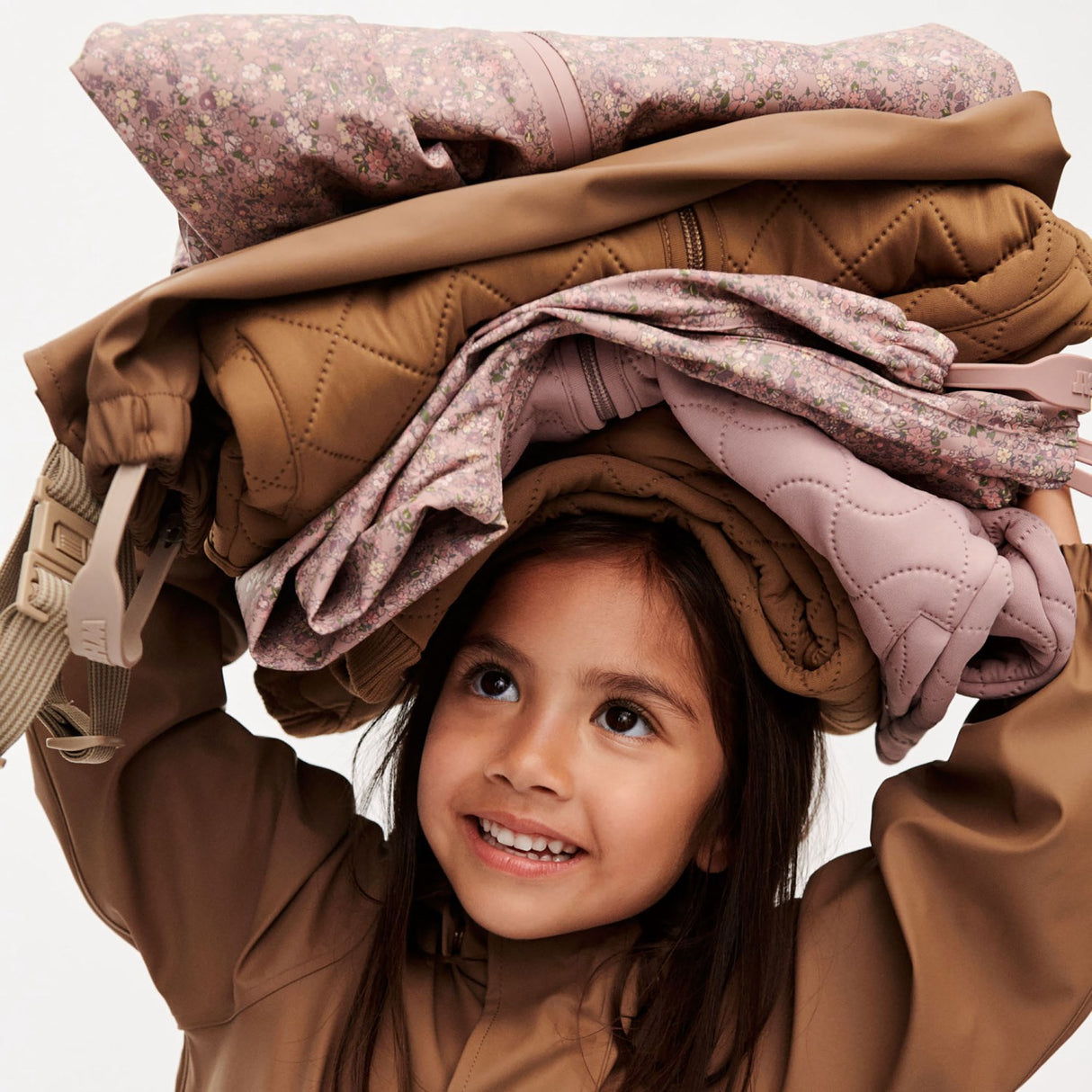 Wheat Powder Flower Meadow Regntøy Charlie Sett