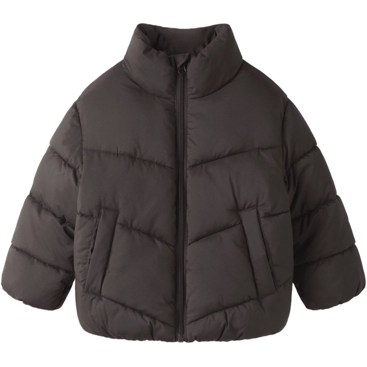 Name It Seal Brown Nmfforty Puffer Jakke