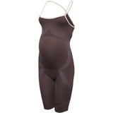 Mama;licious Hot Fudge Birch Detail Mlpaulette Farge Stropp Playsuit