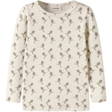Lil'Atelier Turtledove Artichoke Nmfgayo Sig Ls Slim Topp Lil
