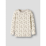 Lil'Atelier Turtledove Artichoke Nmfgayo Sig Ls Slim Topp Lil