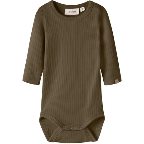 Lil'Atelier Teak Nbmgabo Smekke Ls Slim Body Lil