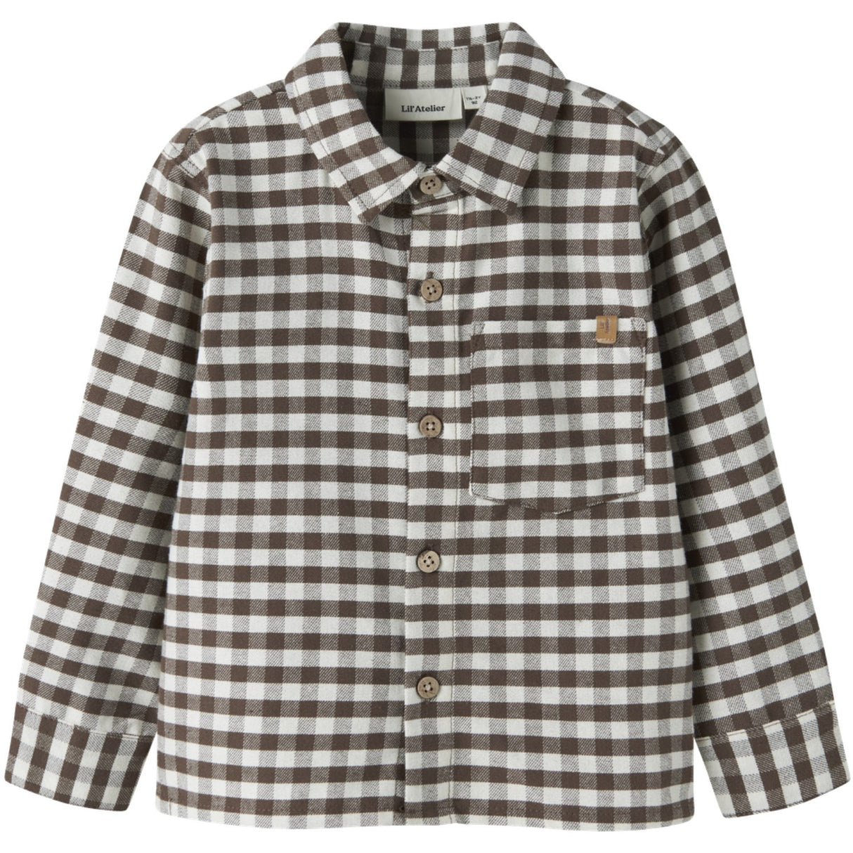 Lil'Atelier Teak Nmmnoki Ls Loose Skjorte Lil