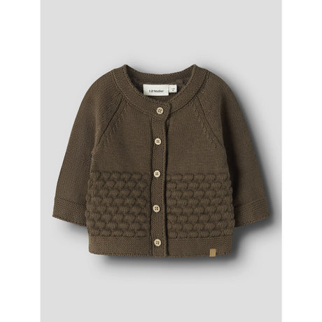 Lil'Atelier Teak Nbnnobir Ls Strikk Card Lil