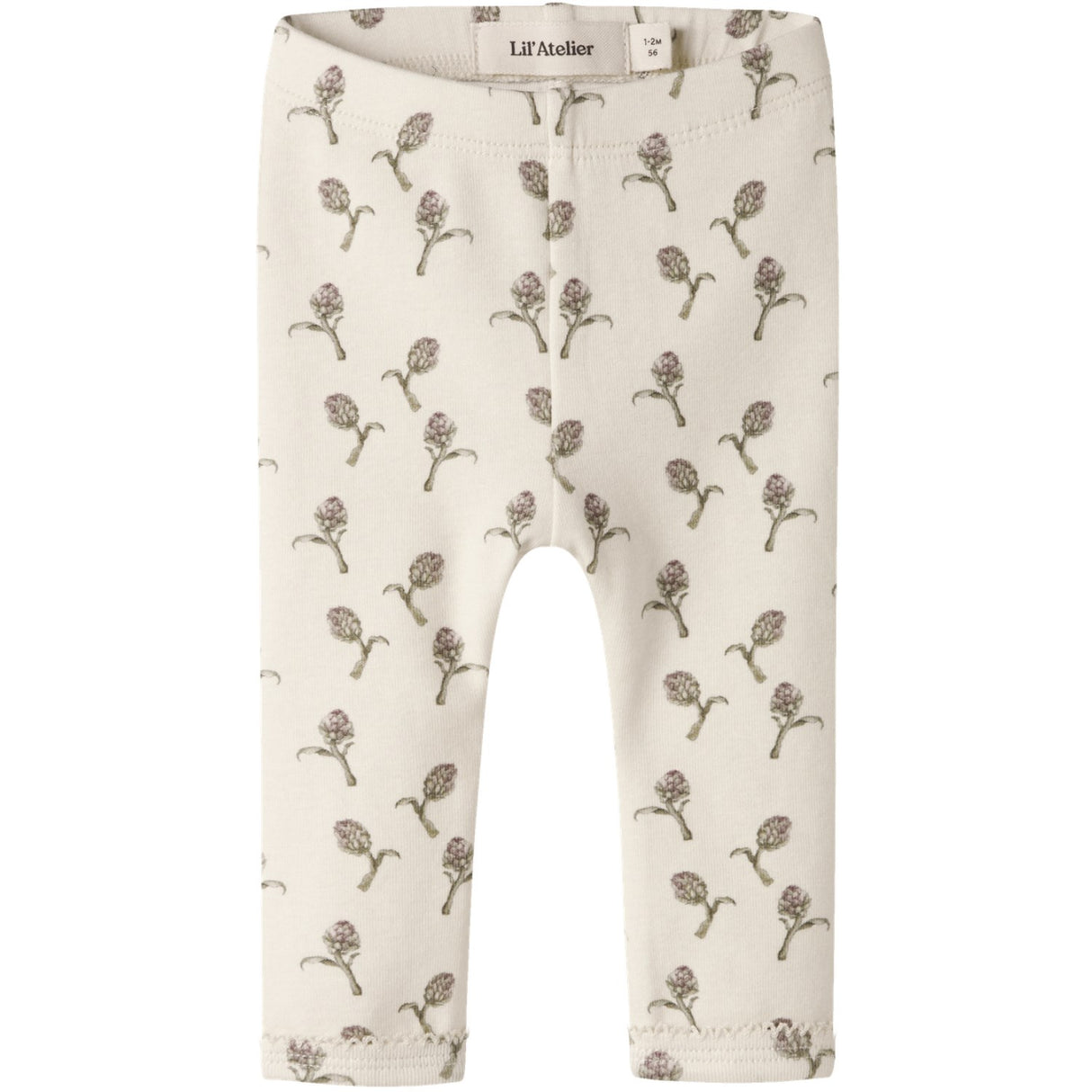 Lil'Atelier Turtledove Artichoke Nbfgayo Sin Slim Leggings Lil