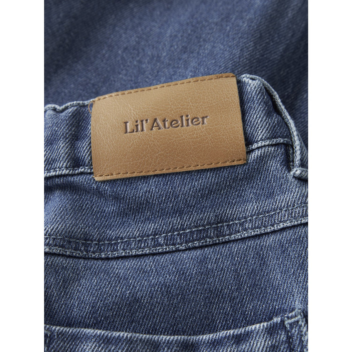 Lil'Atelier Dark Blue Denim Nmnobello Baggy Jeans 1144-Se Lil