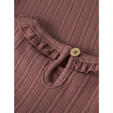 Lil'Atelier Withered Rose Nmfonela Ls Slim Topp Lil