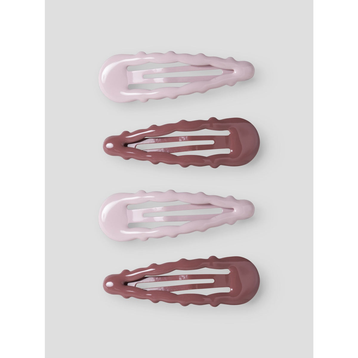 Lil'Atelier Hushed Violet Nmfacc-Hanne 4P Hair Clips Lil