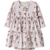 Lil'Atelier Hushed Violet Apple Rose Nbfgayo Sum Ls Body Kjole Lil