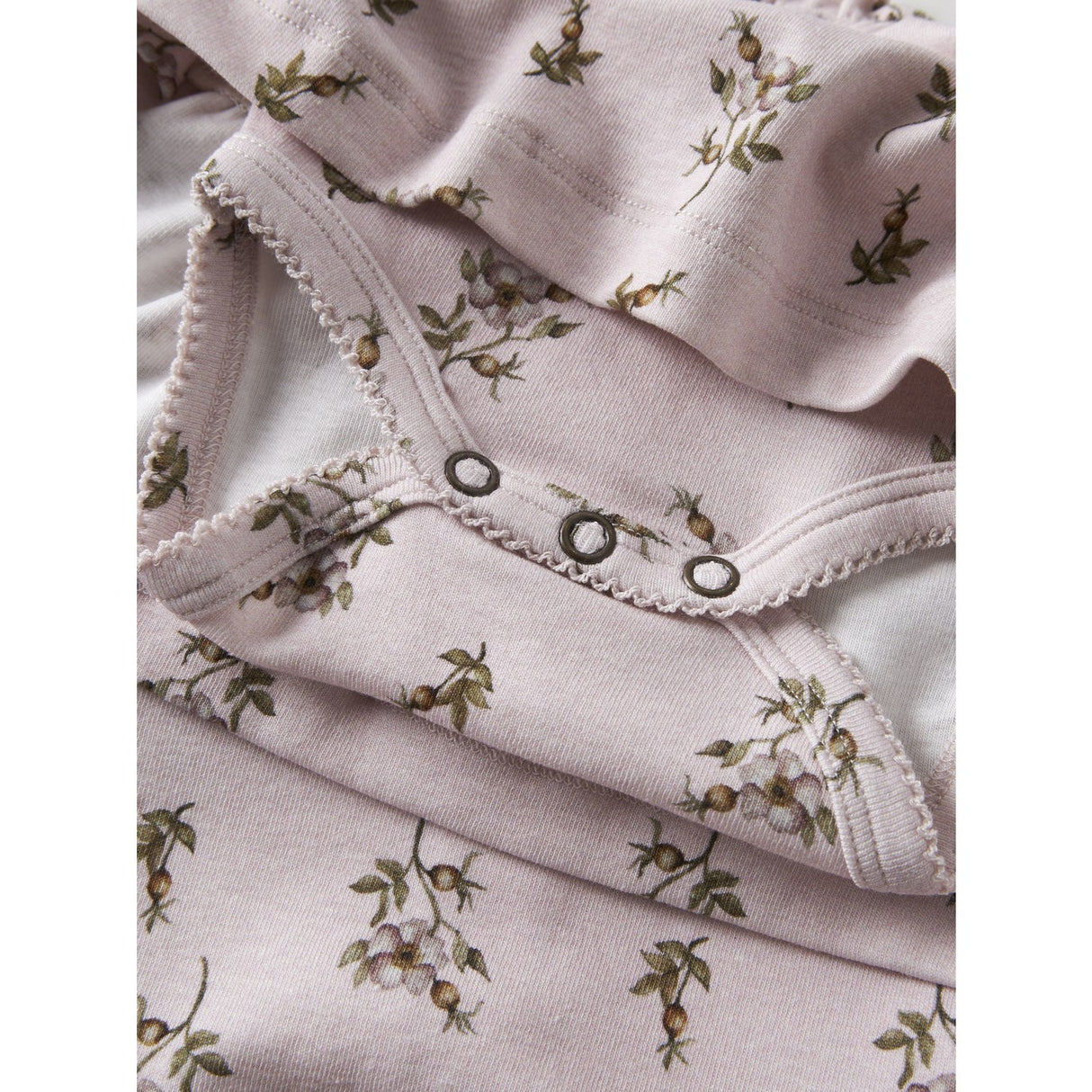 Lil'Atelier Hushed Violet Apple Rose Nbfgayo Sum Ls Body Kjole Lil