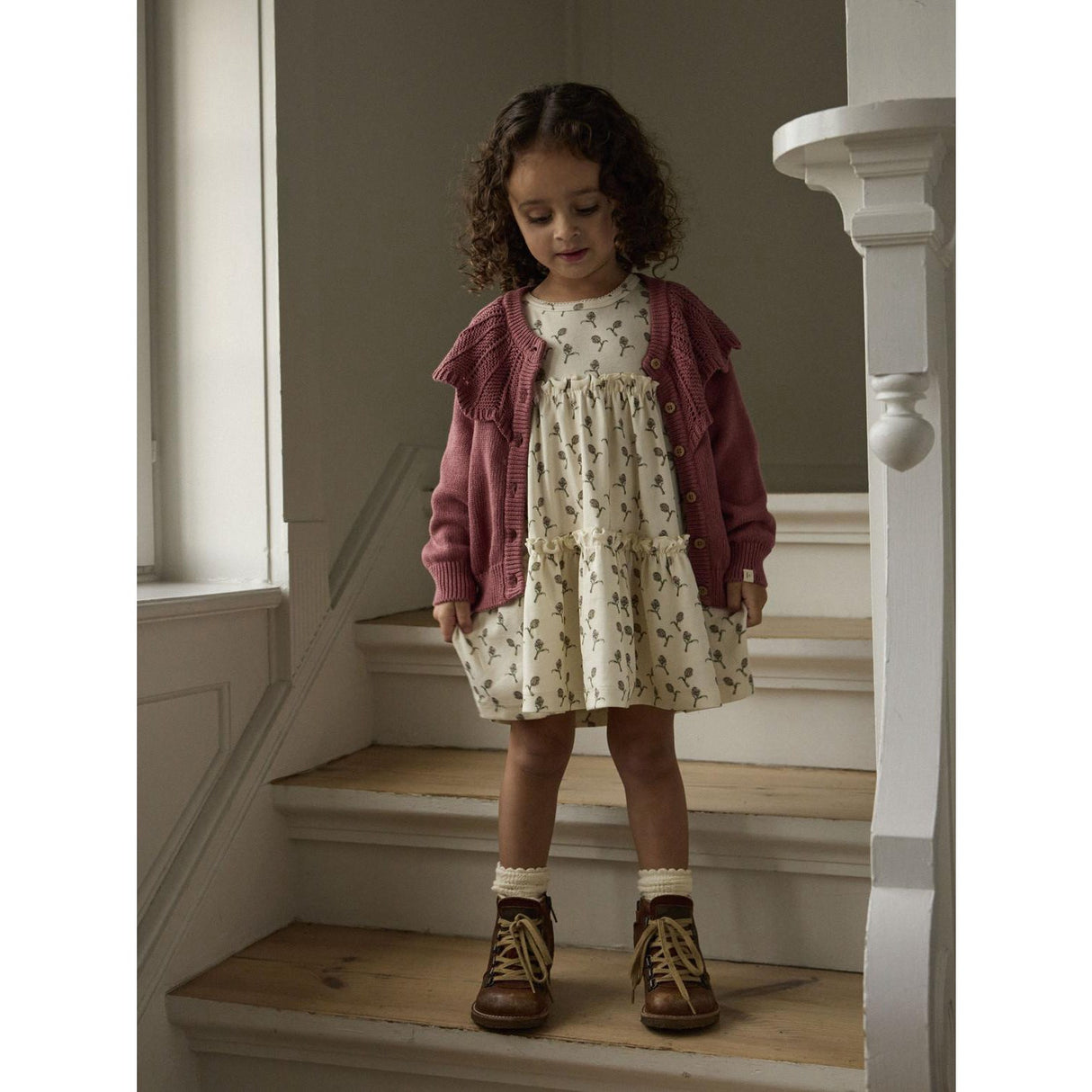 Lil'Atelier Turtledove Artichoke Nmfgayo Sel Ls Kjole Lil