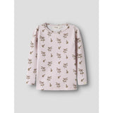 Lil'Atelier Hushed Violet Apple Rose Nmfgayo Sig Ls Slim Topp Lil