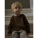 Lil'Atelier Teak Nmnnobir Ls Strikk Lil