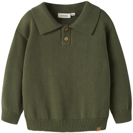Lil'Atelier Cypress Nmmolo Ls Strikk Polo Lil