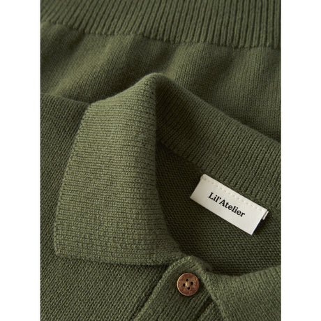Lil'Atelier Cypress Nmmolo Ls Strikk Polo Lil
