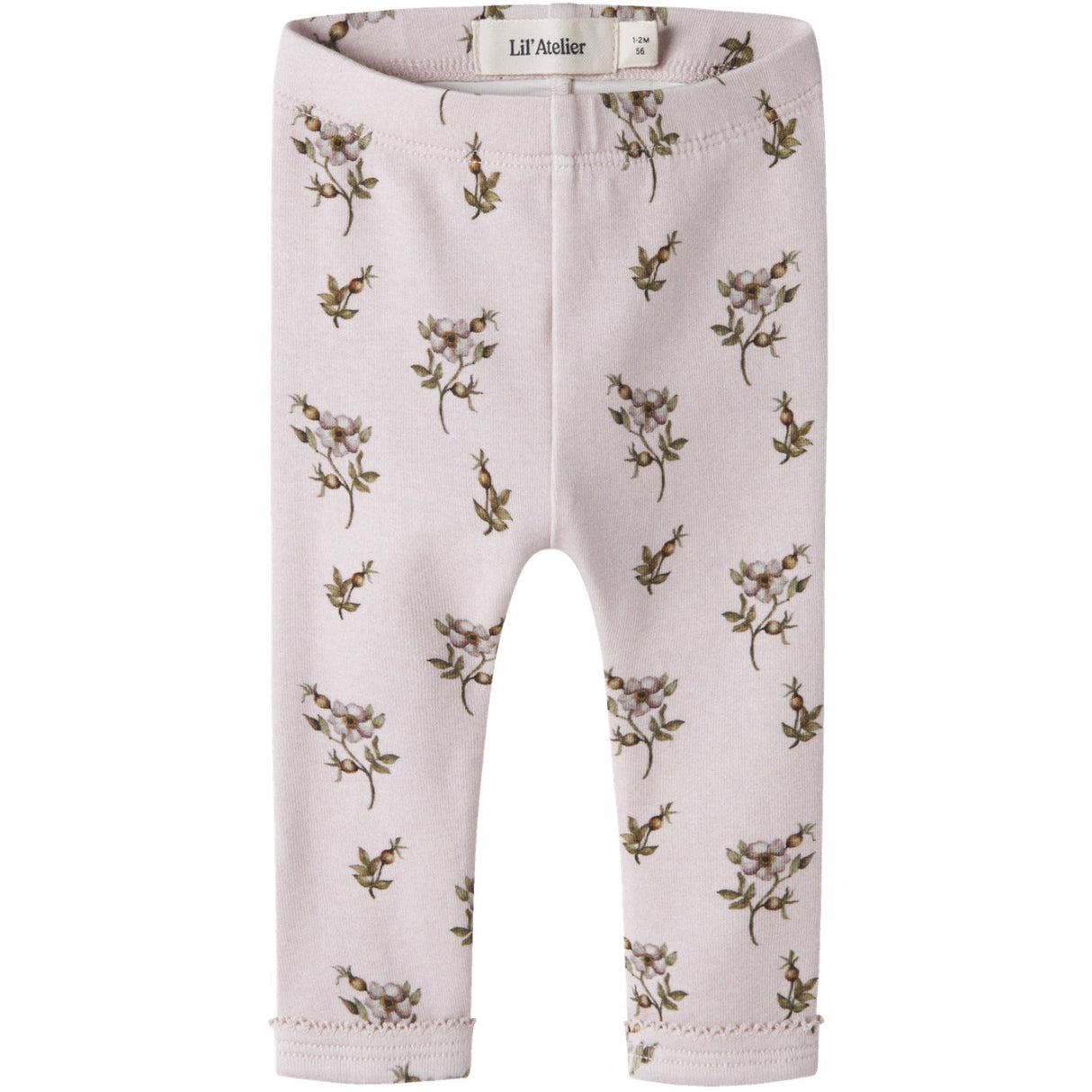 Lil'Atelier Hushed Violet Apple Rose Nbfgayo Sin Slim Leggings Lil