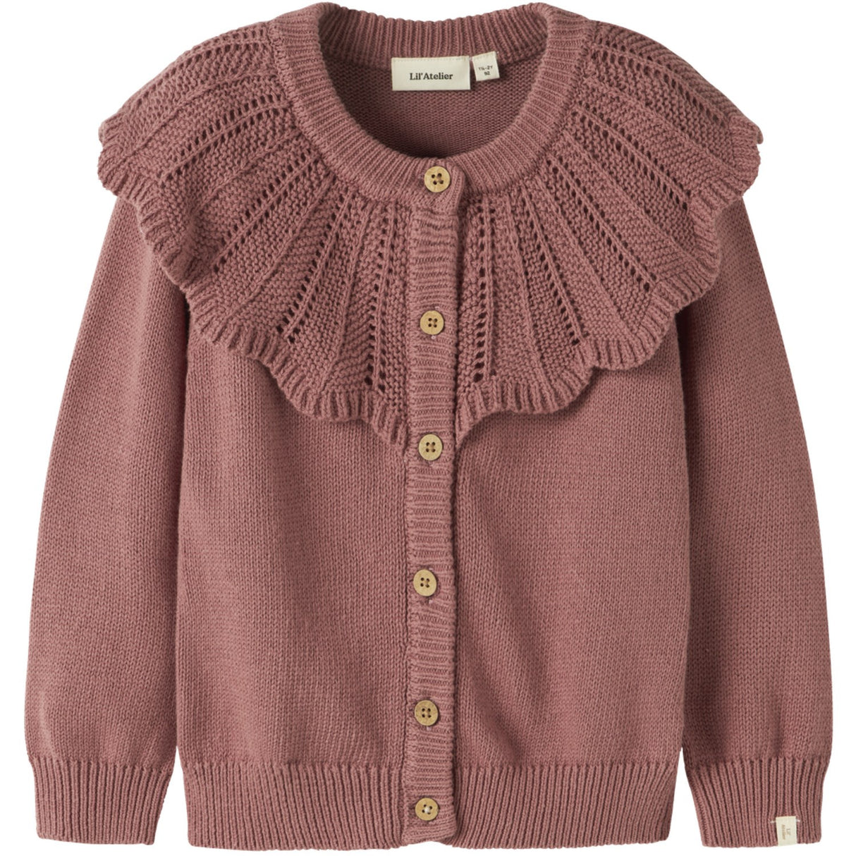 Lil'Atelier Withered Rose Nmfnoda Ls Strikk Card Lil