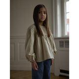 Lil'Atelier Moss Gray Nmfoleno Ls Loose Skjorte Lil