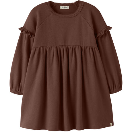 Lil'Atelier Mahogany Nmfthoro Hen Ls Loose Kjole Lil