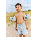 LIEWOOD Stripe Peppermint / Crisp White Duke Stripe Board Shorts