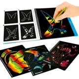 Dino World Magic Scratch Bok