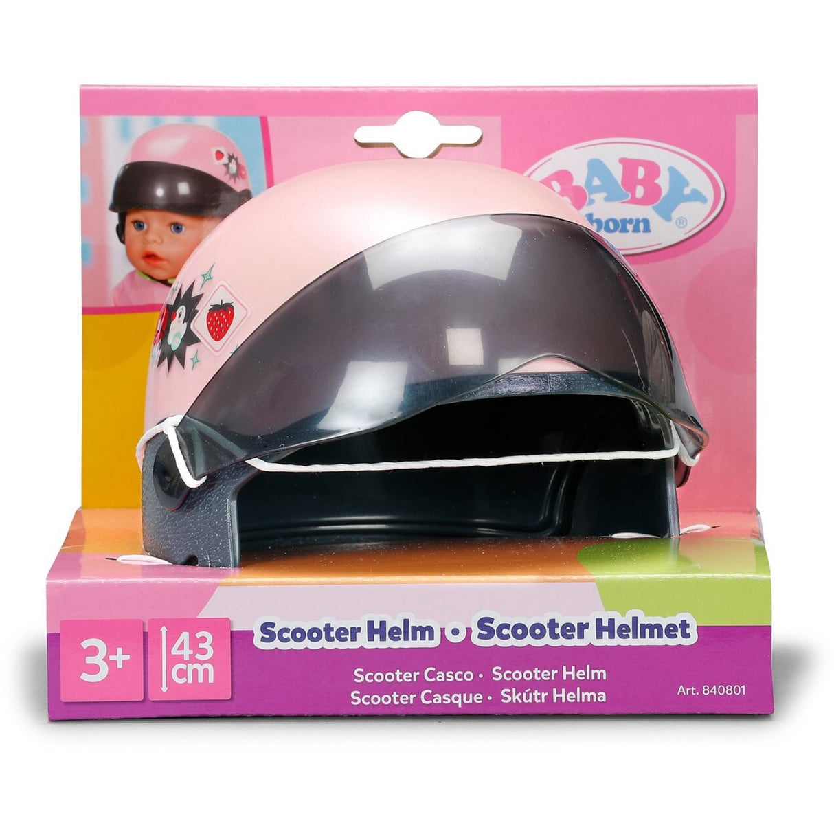 BABY Born Scooter Hjelm 43cm