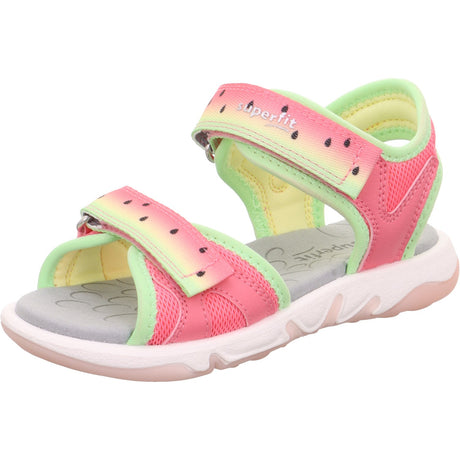 Superfit Pink/Lightgreen Pebbles Sandal