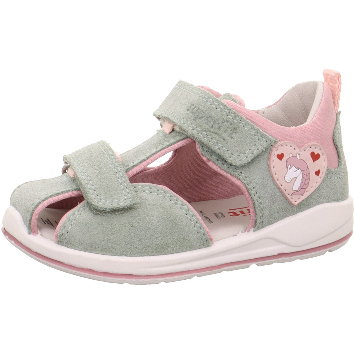 Superfit Green/Pink Boomerang Sandal