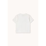 TinyCottons Off-white Poodle Graphic T-Shirt